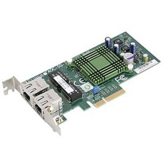 Supermicro AOC-SGP-I2: 2-портовый гигабитный Ethernet контроллер RJ45, PCI-e x4, Intel i350AM2