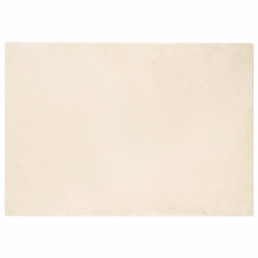 Kunstlik Küüliku Karv Mat cream 140 x 200 cm Polüester