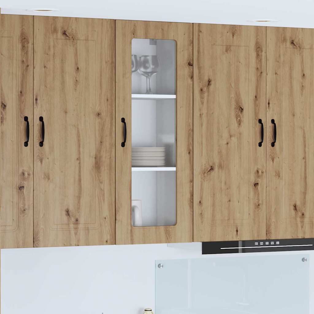 Seinakapp kööki riiuliga Käsitööpuu 40 x 31 x 100 cm Tehispuit