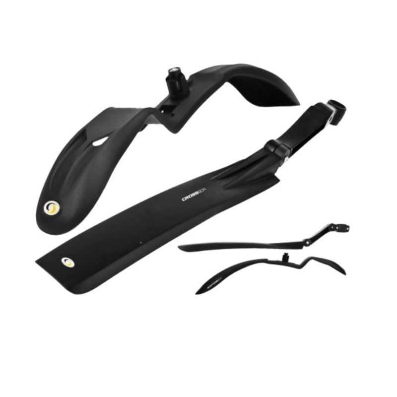 SIMPLA CROSS PLUS mudguards 24-29'' black set