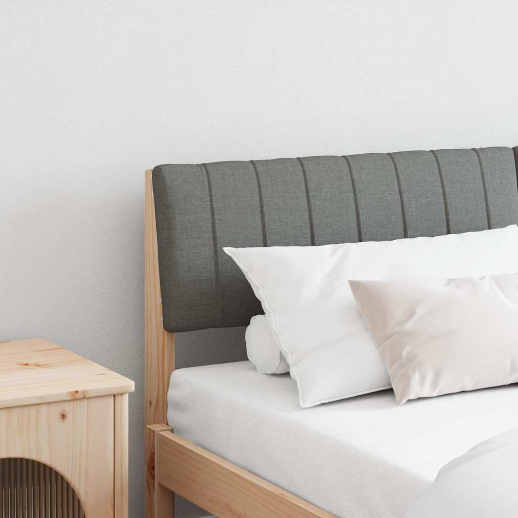 Polsterdatud voodiots Tumehall 160 cm Tahke mänd