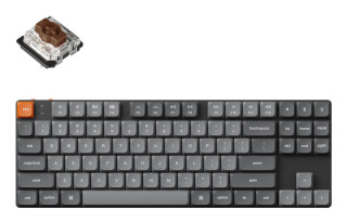 Keychron K1 Max RGB - US Layout - Hot-Swappable Low Profile Gateron Brown Wireless Keyboard