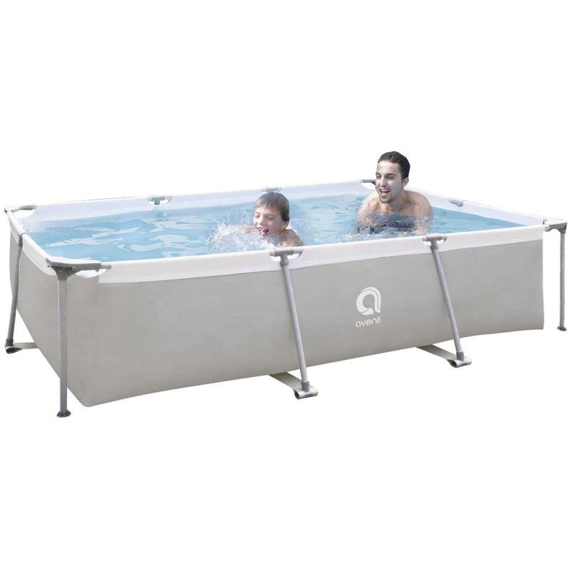 RECTANGULAR FRAME POOL SUPER STRONG 300x207x66CM 17771