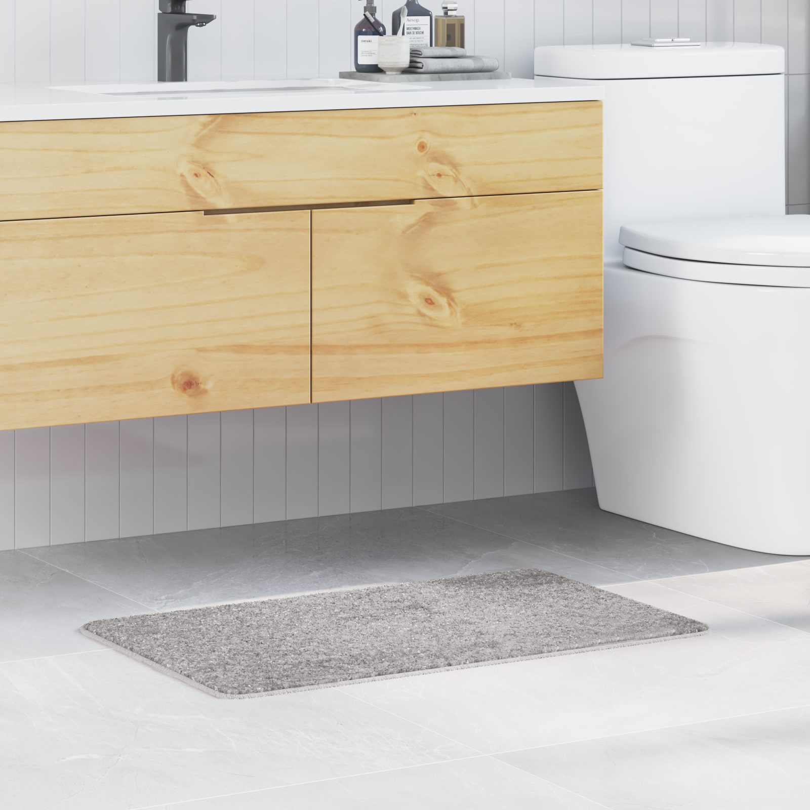 Libisemisvastane vannimat Hall 50 x 80 cm PP