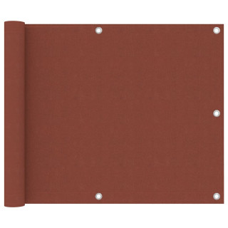 rõdusirm, terrakota, 75 x 300 cm, oxford-kangas