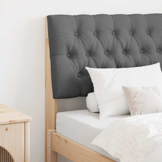 Polsterdatud voodiots Tumehall 80 cm Tahke mänd