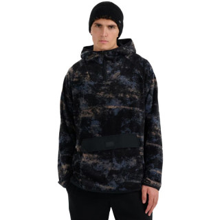 Men's fleece sweatshirt 4F M427 multicolor allover 4FWAW25TFLEM427 90A