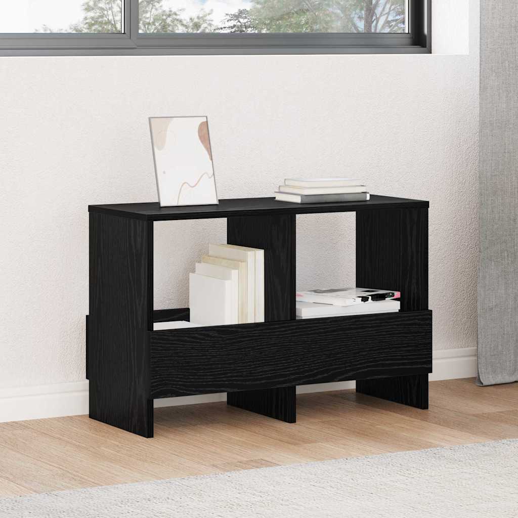 Ajakirja riiul Must tamm 68,5 x 30 x 45 cm