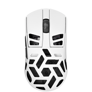 LORGAR MSE90W, Беспроводная игровая мышь Elite из магниевого сплава, Белая