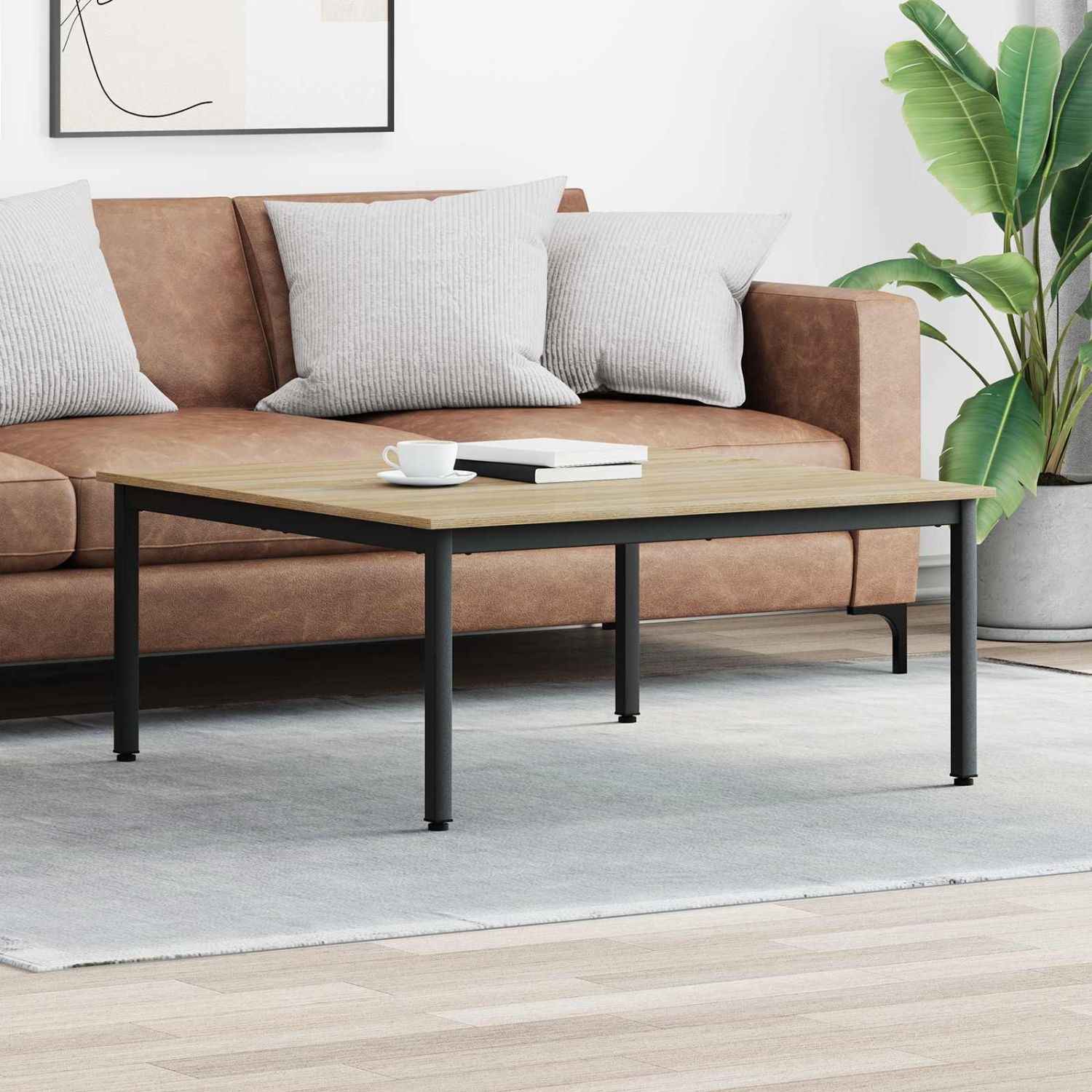 Kohvilaud Sonoma 100 x 100 x 45 cm Tehispuit