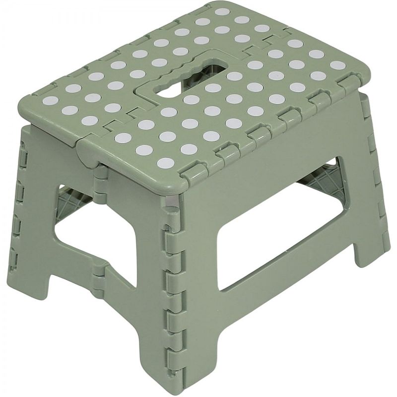ANTI-SLIP FOLDING STOOL GREEN