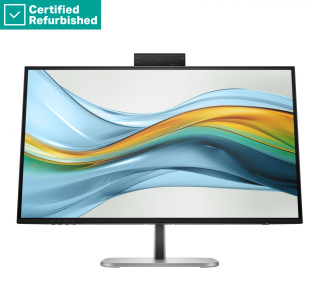 RENEW SILVER HP 527pm Series 5 Pro QHD Charging Monitor - 27 2560x1440 QHD 350-nit 100Hz AG, IPS, USB-C(100W)/USB-C(15W)/HDMI/DisplayPort/DisplayPort-out, 3x USB-A, speakers, 5MP cam, RJ-45 LAN, height adjustable/tilt/swivel/pivot, 1 years