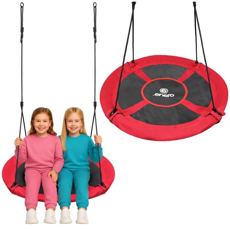 STORK'S NEST GARDEN SWING 110CM XXXL RED