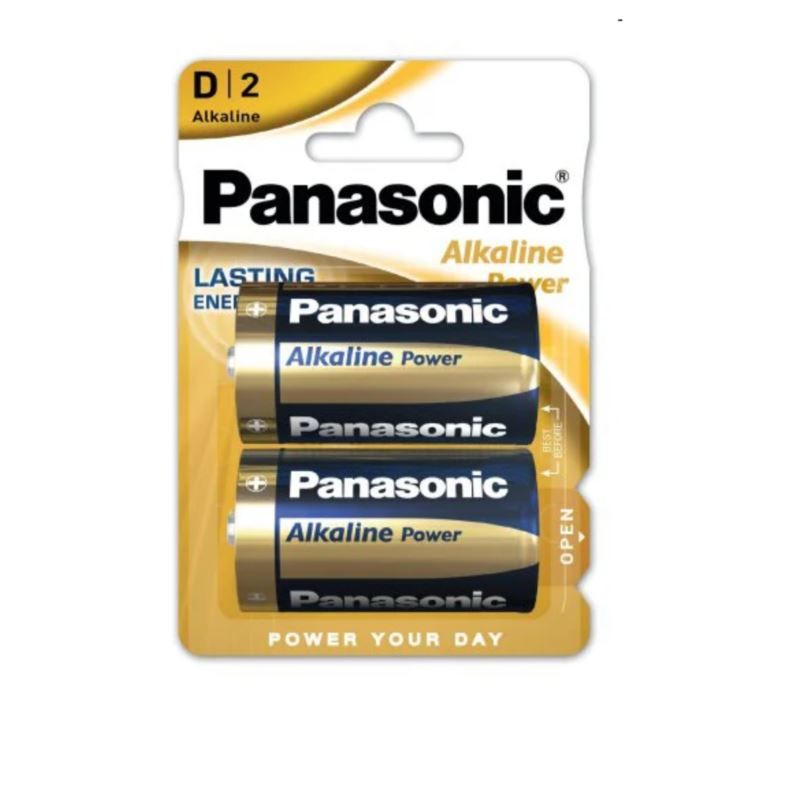 PANASONIC LR20 D batteries blister 2 pieces