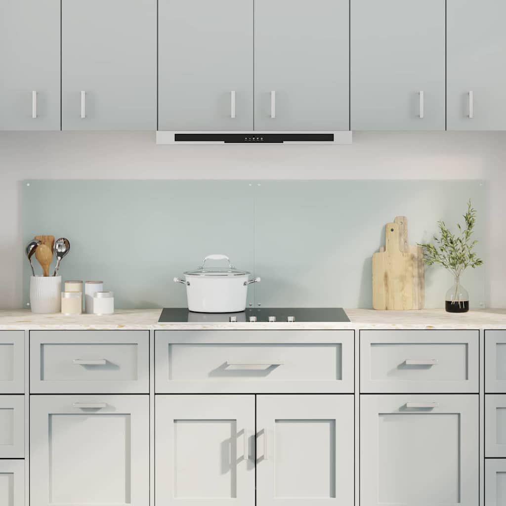 Kögi Splashback 2 pcs Valge 90 x 50 cm karastatud klaas