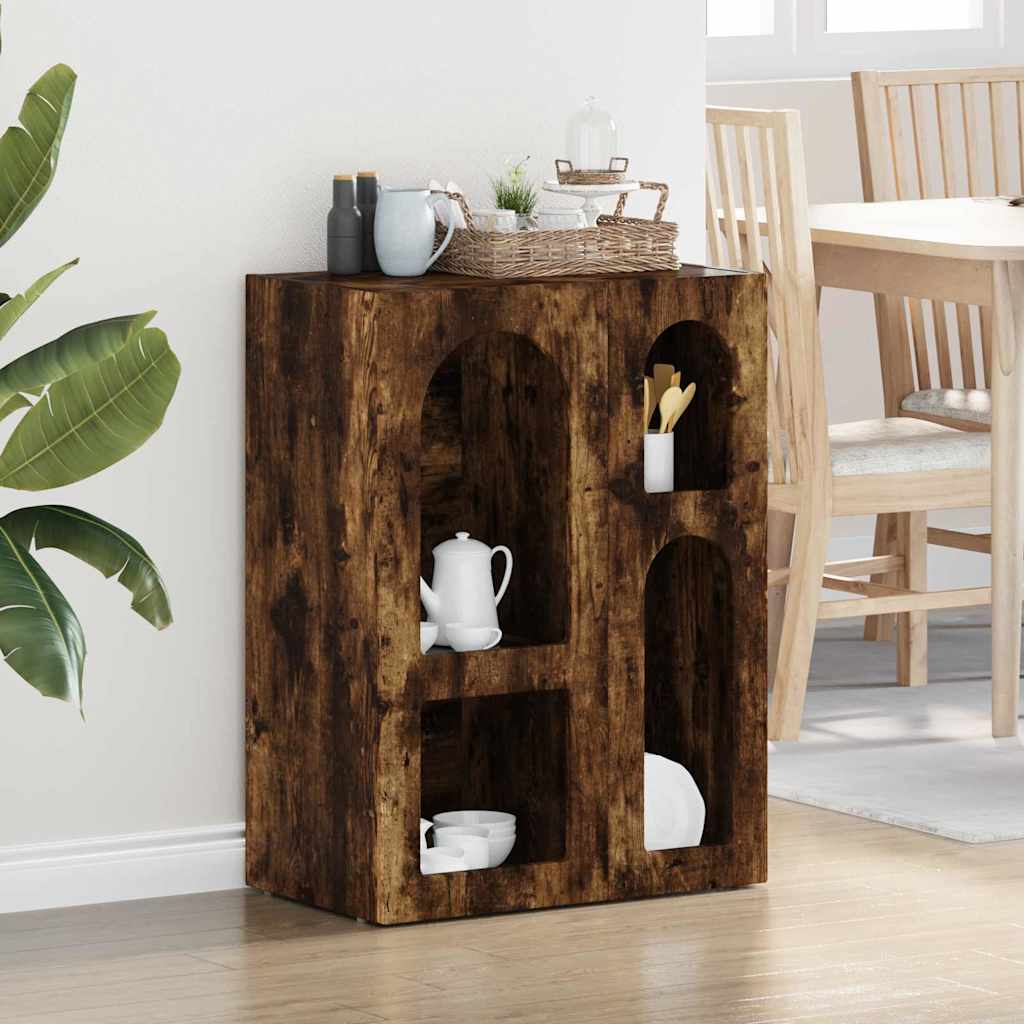 Kõide Suitsetatud tamm 59 x 35 x 80.5 cm Tehispuit