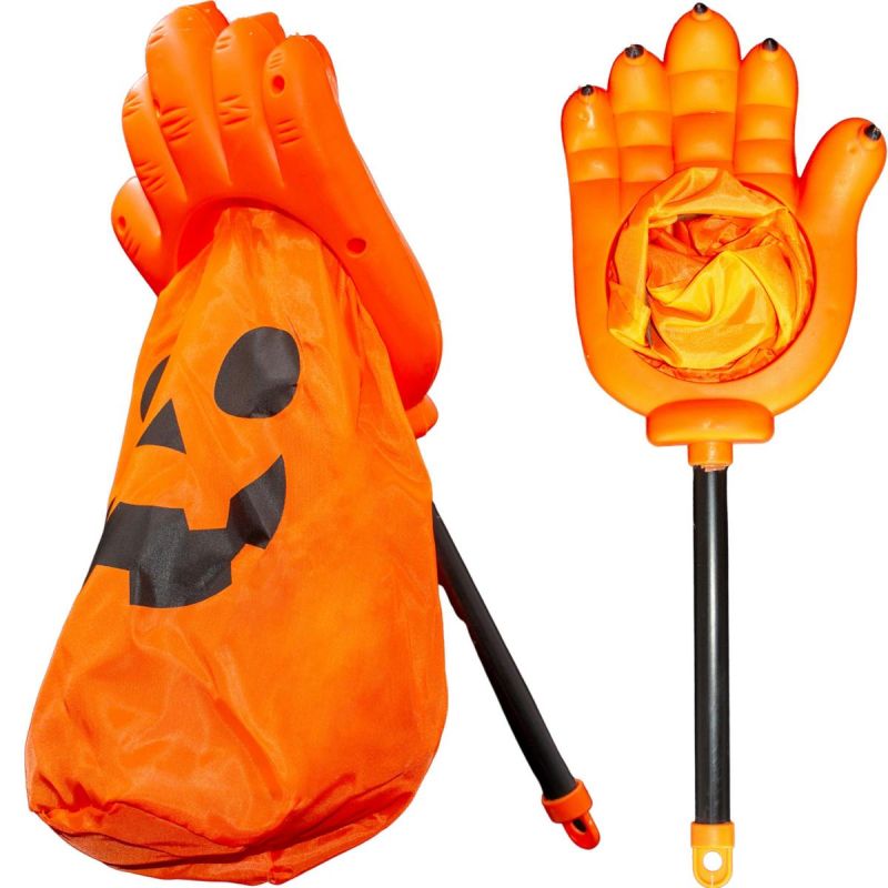 Halloween Candy Bucket Bag Orange