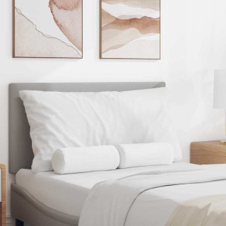 Padjad 2 pcs Valge Ø 15 x 40 cm kangas