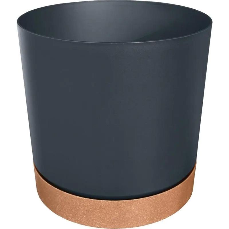 TUBO PM ANTHRACITE FLOWER POT 18CM