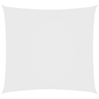 oxford-kangast päikesepuri kandiline, 2 x 2 m valge