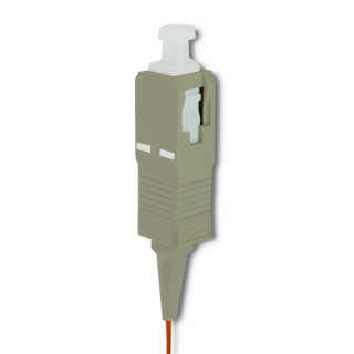 Qoltec Pigtail fiber optic SC/UPC | Multimode | 50/125 | OM2 | 1m