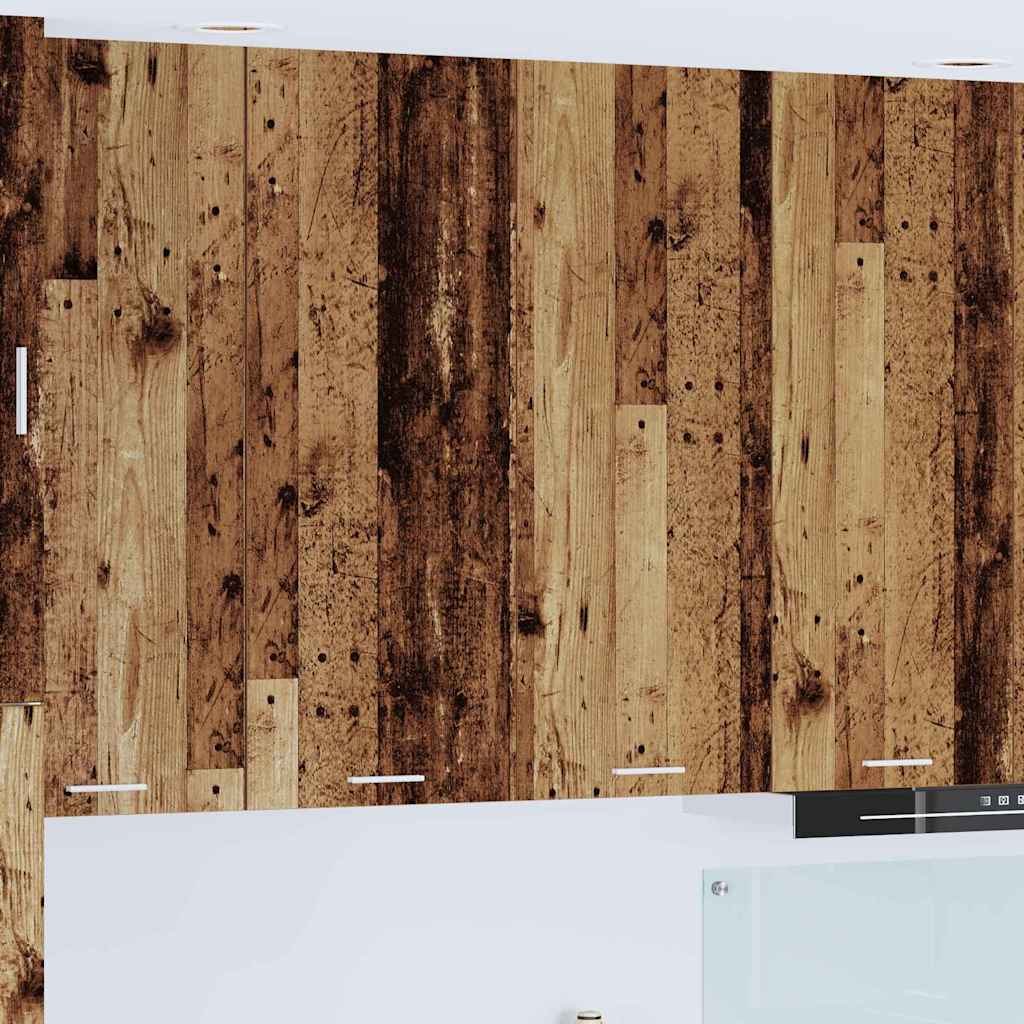 Seinakapp riiuliga Riga Vana puit 80 x 31 x 100 cm Tehispuit