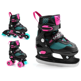 SMJ sport 3in1 Jr BS-616TP roller skates
