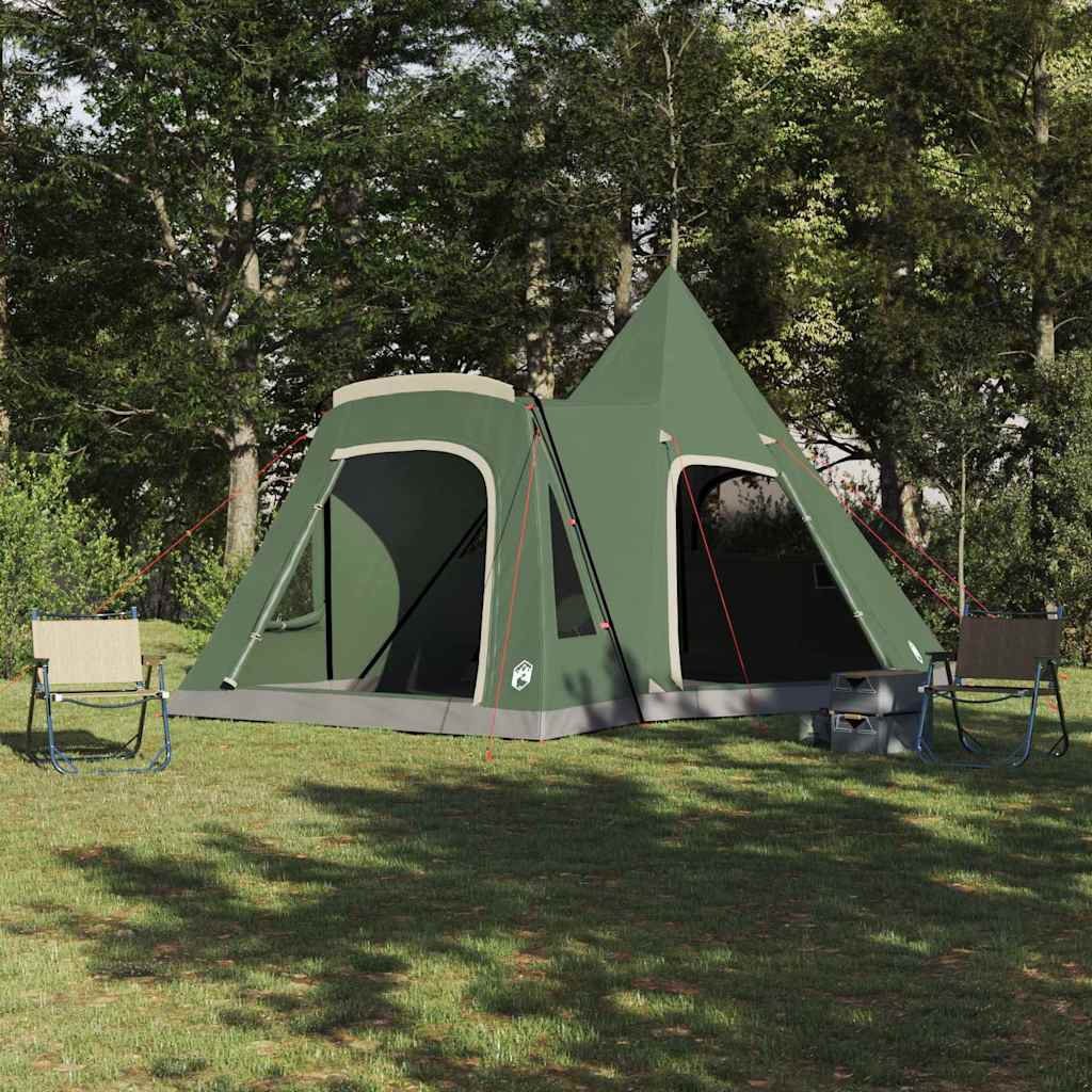 Teepee telk katusega ladustamisega Roheline 545 x 450 x 295 cm