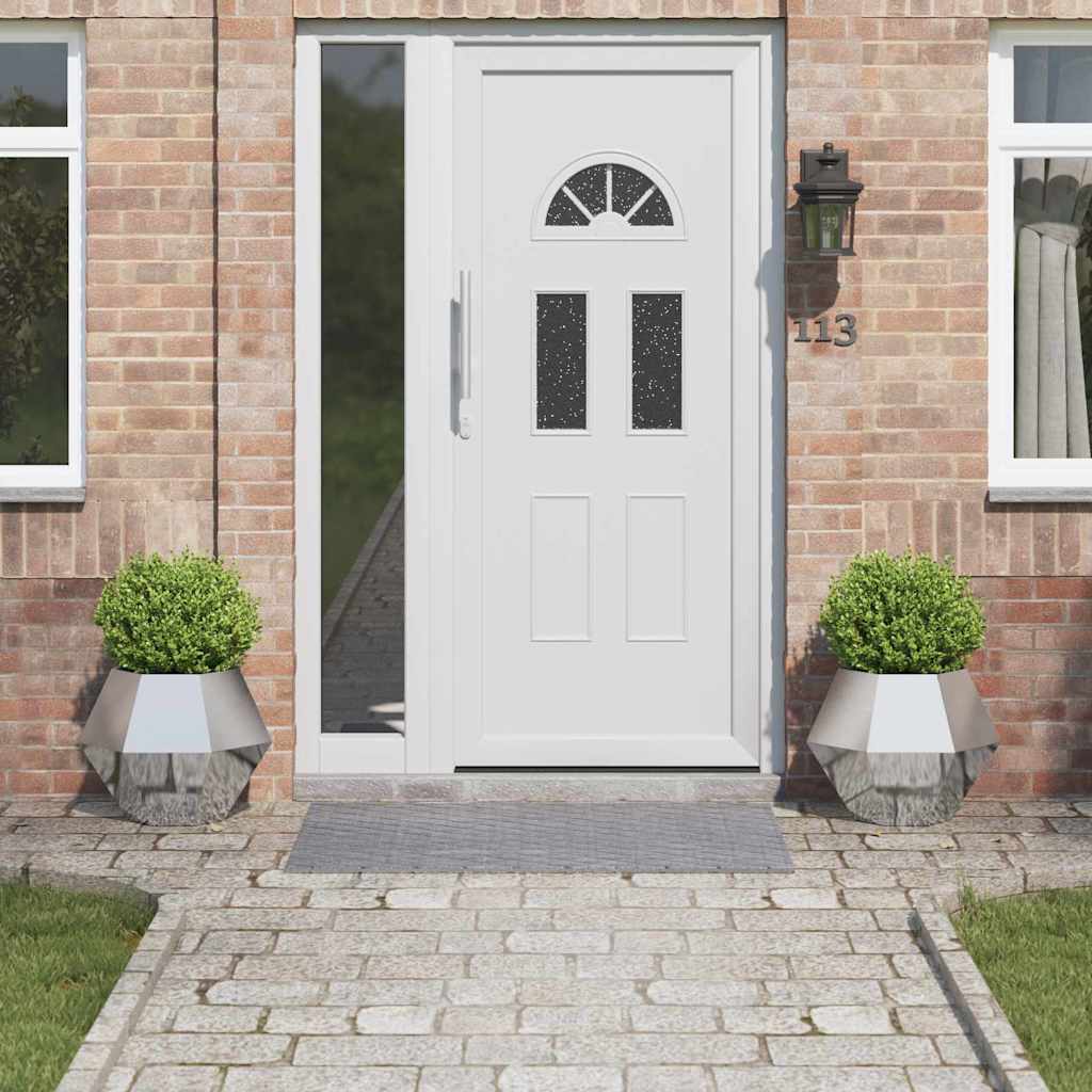 Taimekast 2 pcs Hõbedane 50 x 50 x 40 cm Tsinkteras