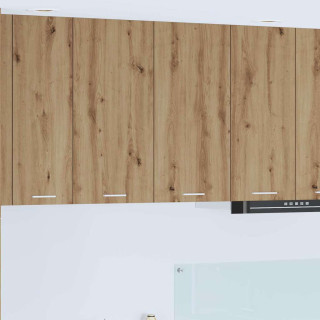 Seinakapp riiuliga Riga Käsitööpuu 80 x 31 x 80 cm Tehispuit