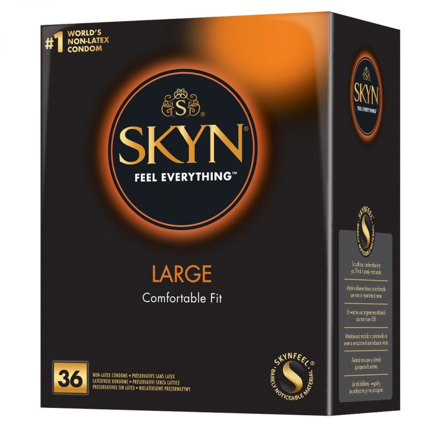 UNIMIL SKYN FEEL EVERYTHING LARGE безлатексные 36 шт