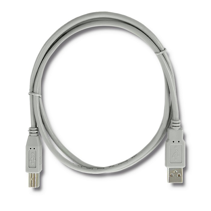 Qoltec USB 2.0 cable A male | B male | 1m