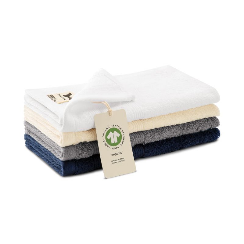 Small Unisex Organic Towel (GOTS) (Almond)
