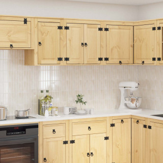 Kapp riiuliga ladustamisega Kallis 60 x 32 x 40 cm Tahke mänd