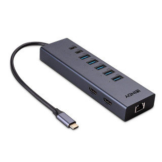 I/O Док-станция USB-C/DST-MINI DUO 43373 LINDY