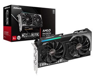 Graphics Card|ASROCK|AMD Radeon RX 9060 XT|8 GB|GDDR6|128 bit|PCIE 5.0 16x|Dual Slot Fansink|RX9060XTCL8GO
