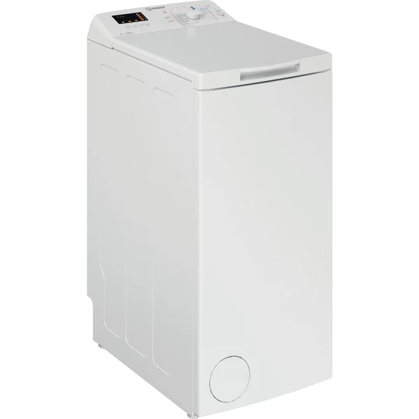 INDESIT Top load washing machine BTW S60400 EU/N, Energy class C, 6kg, 1000 rpm, Depth 60 cm