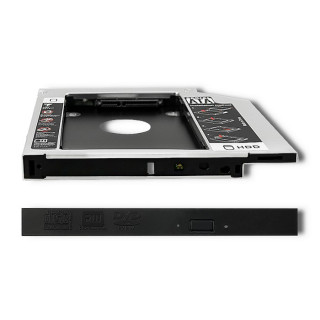 Qoltec HDD Caddy for laptop 2.5" HDD | 12.7 mm