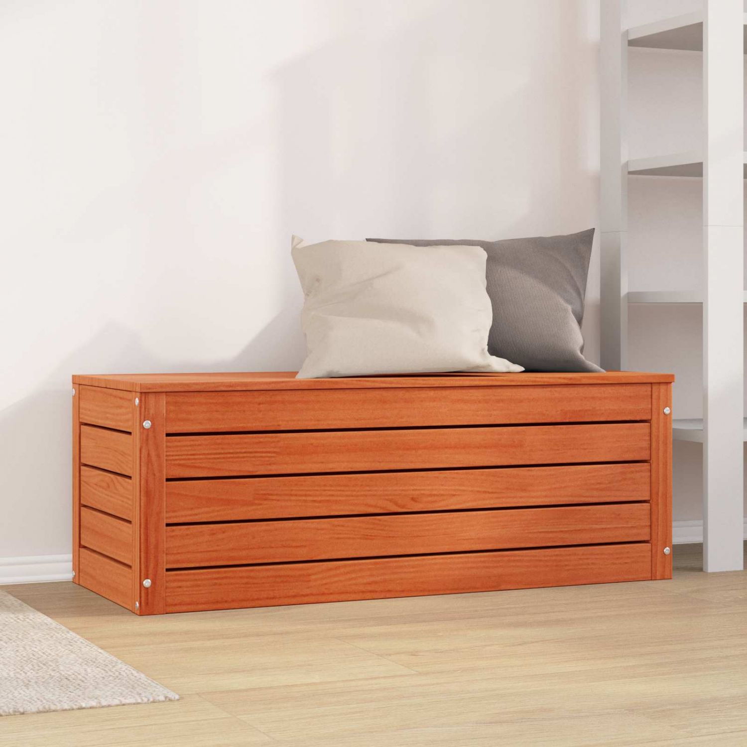 Salvestuskarp uksega Vahapruun 109 x 36,5 x 33 cm Tahke mänd