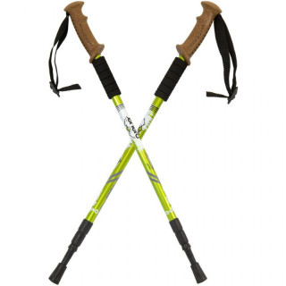 Enero Expedition trekking poles with cover, green 338696