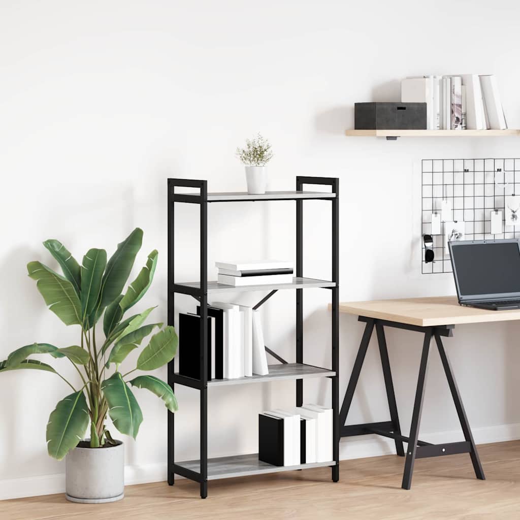 Raamatukapp Hall Sonoma 60 x 30 x 118 cm Tehispuit