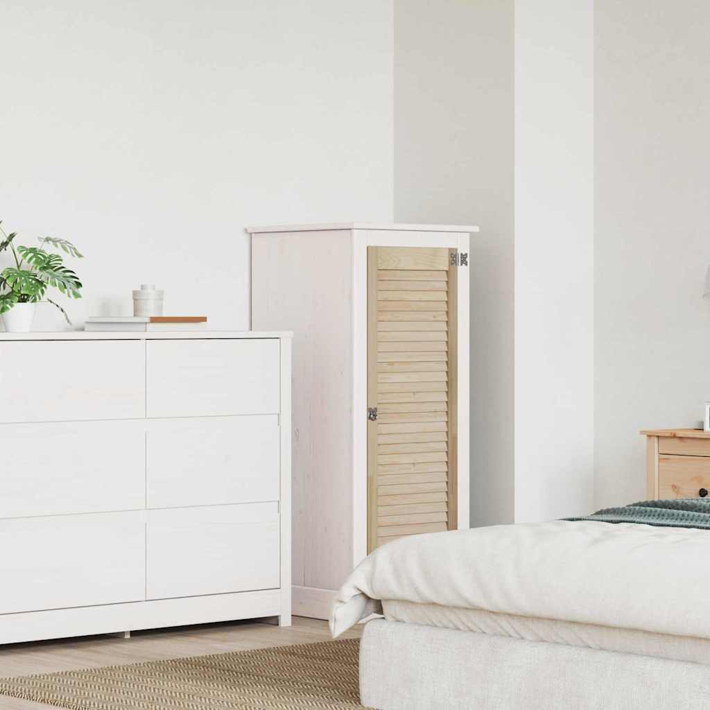 Kappi Uks uksega Neutraalne 140.5 x 2.1 x 49.5 cm Männipuit