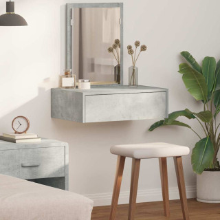 Seinale paigaldatav peeglilaud Betoonhall 60x40x70 cm