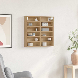 Витрунный шкаф из дуба Artisan 60x8,5x58 см, обработанное дерево