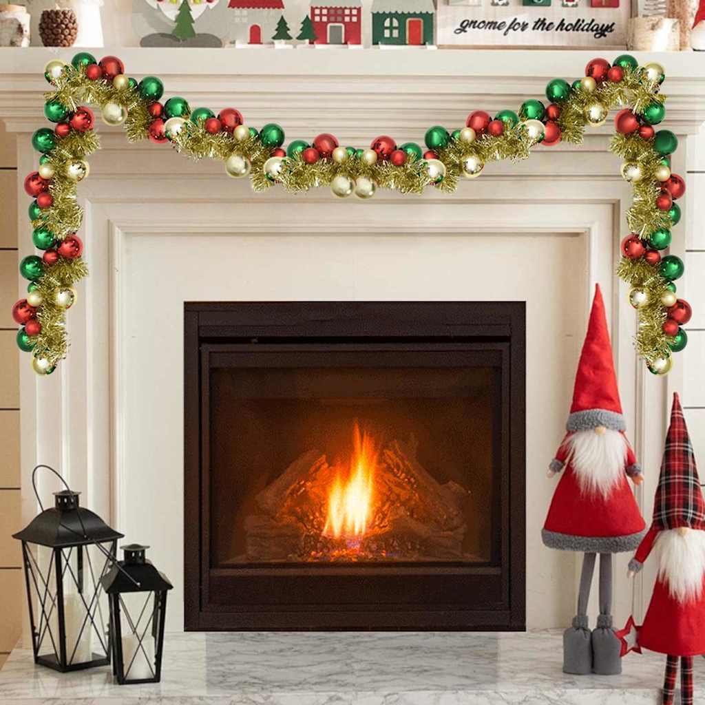 Jõulupallide lipuvaks Mitmevärviline 186 cm Polüstüreen