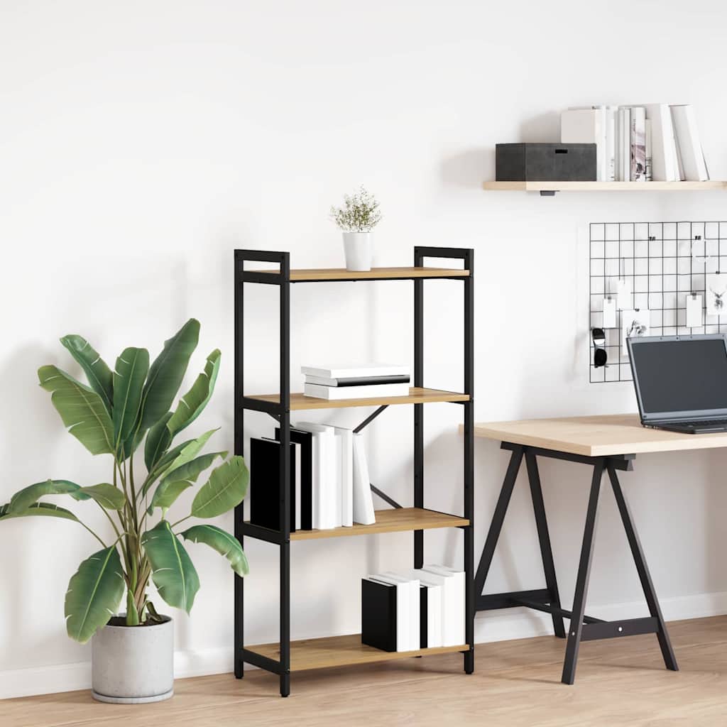 Raamatukapp käsitöötamm 60 x 30 x 118 cm Tehispuit