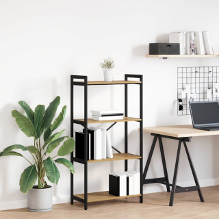 Raamatukapp käsitöötamm 60 x 30 x 118 cm Tehispuit