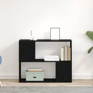 Meelelahutuskeskus Must 80 x 24 x 63 cm Tehispuit