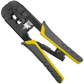 Qoltec Ethernet cable cutting and crimping tool 8P 6P