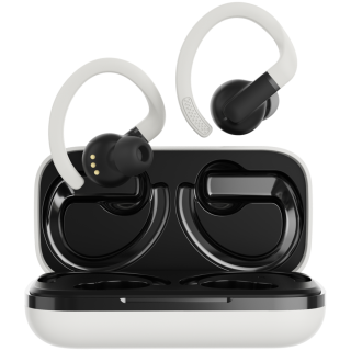 Беспроводные спортивные наушники CANYON OnRun 11 с зарядкой, белые